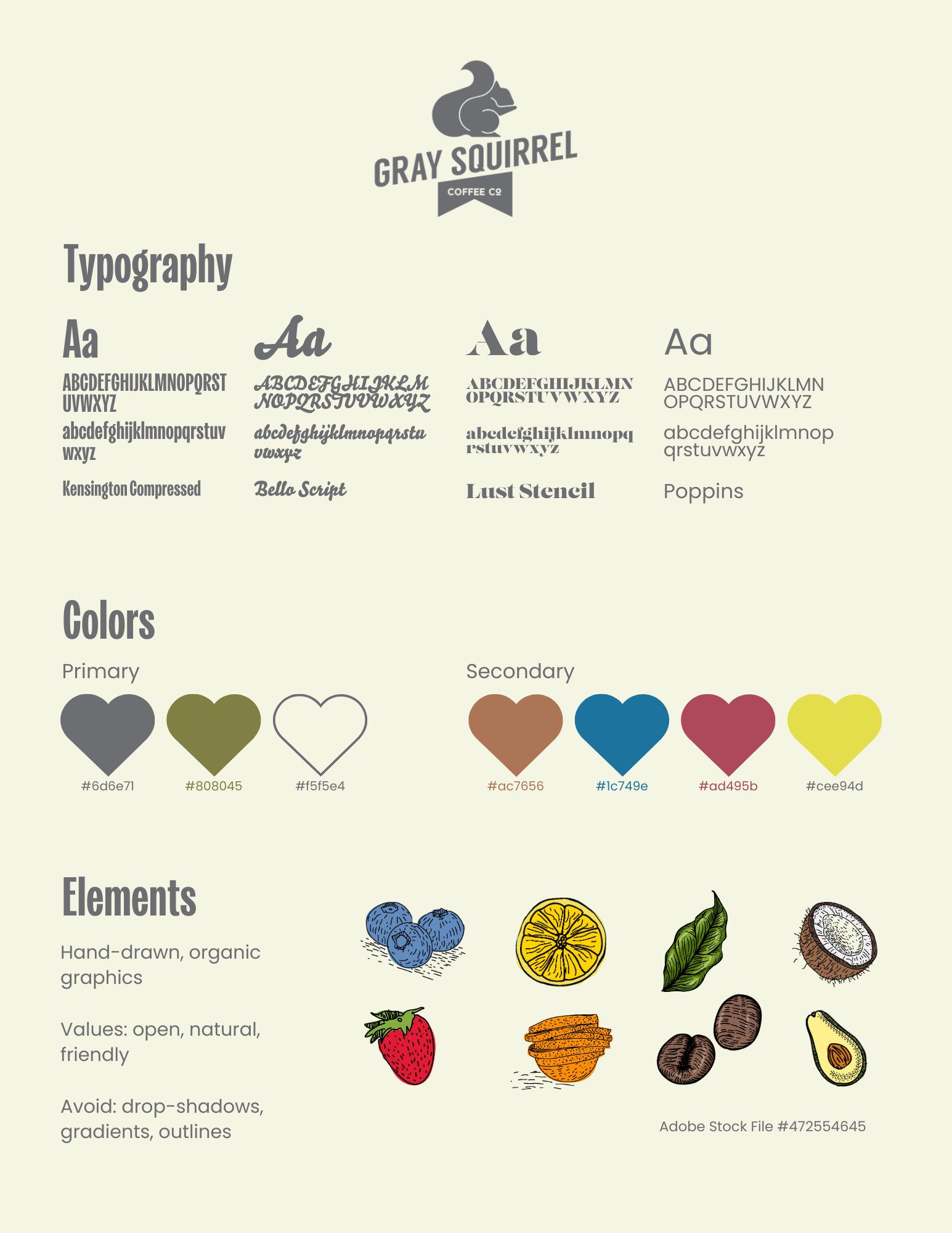 Grey Squirrel graphic 1